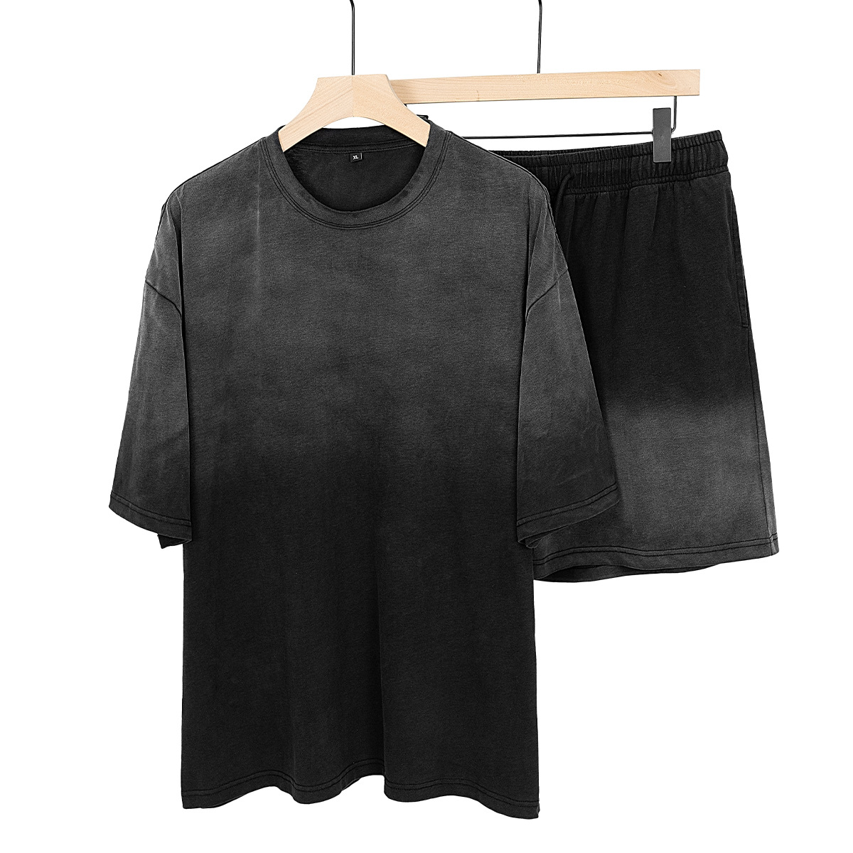 Short-sleeved high-quality cotton 2-piece suit 6 01