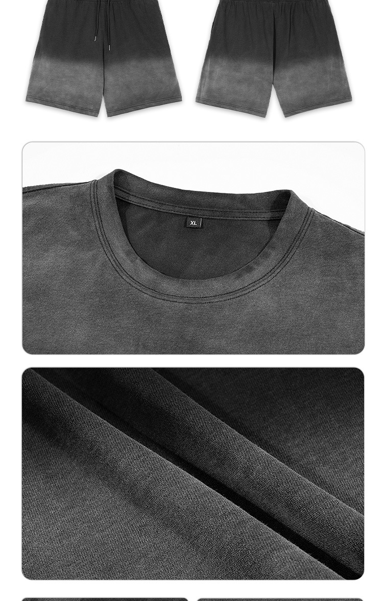 Short-sleeved high-quality cotton 2-piece suit 6
