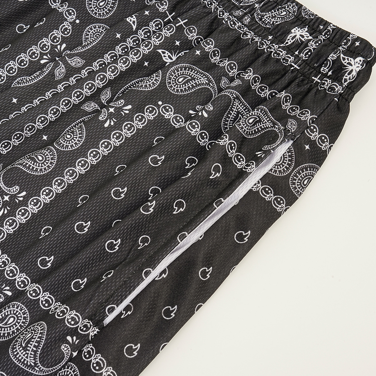 Paisley Print Shorts Casual Wear 17