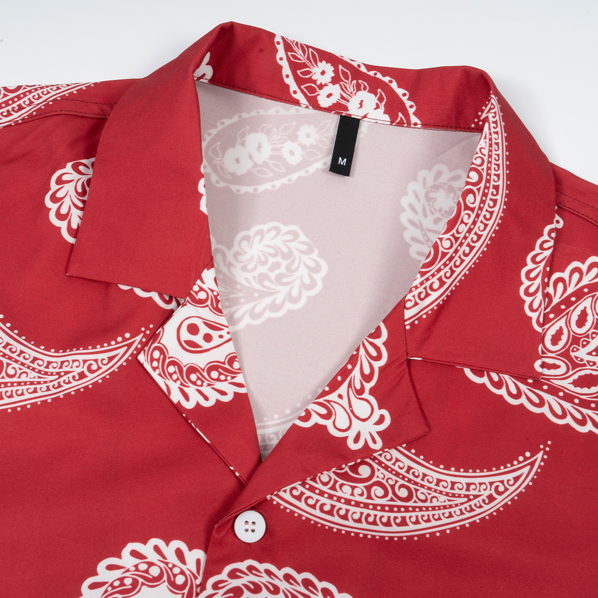 Printed loose shirt fashionable and casual cashew flower 31
