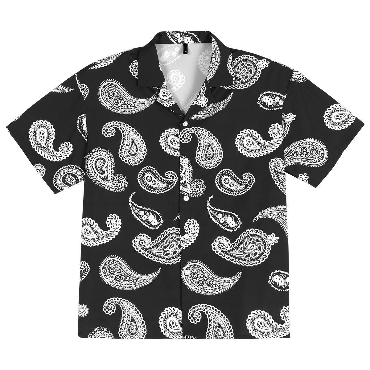 Printed loose shirt fashionable and casual cashew flower 31