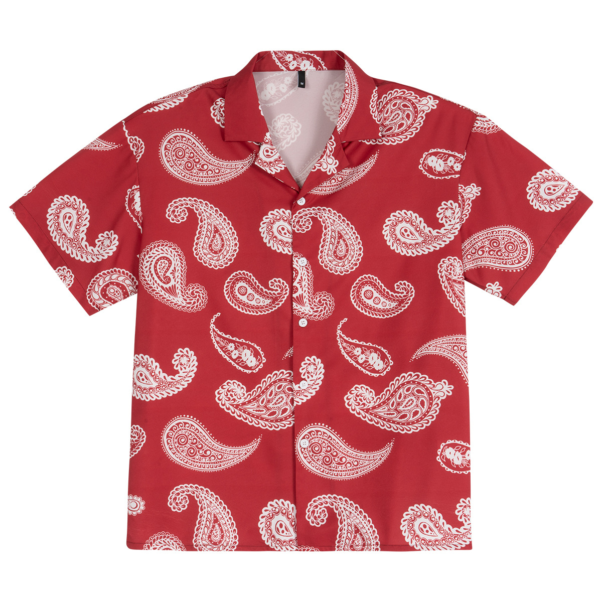 Printed loose shirt fashionable and casual cashew flower 31