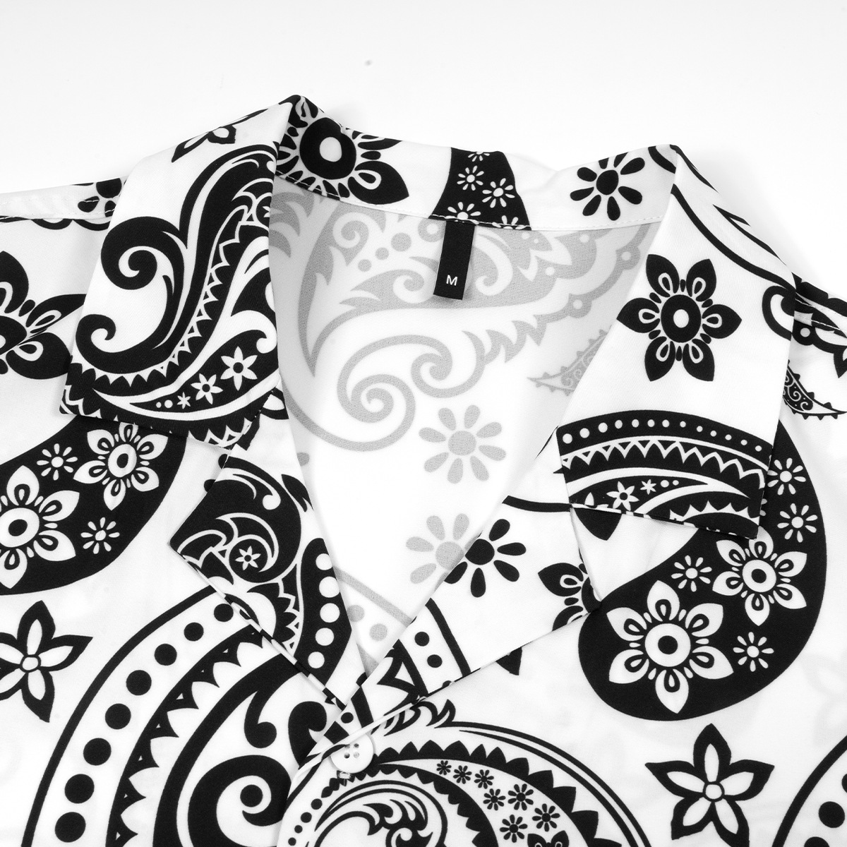 Printed Men's Shirt Loose Printed Shirt 28 01