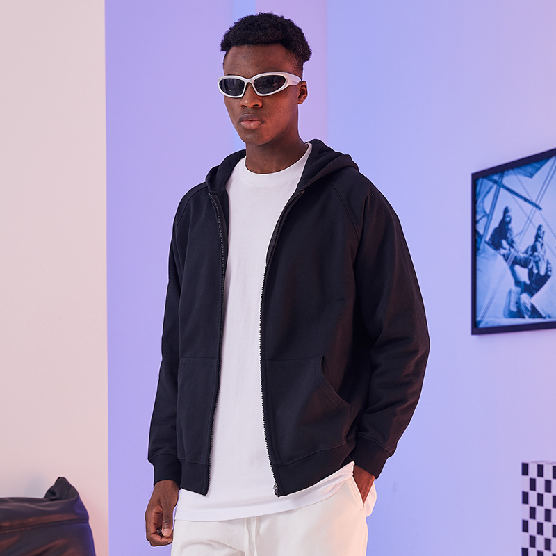 Men's Cotton Zipper Hoodie 43