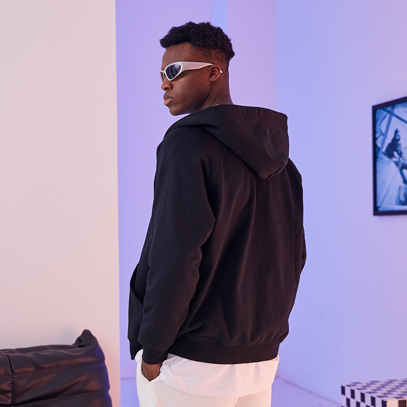 Men's Cotton Zipper Hoodie 43