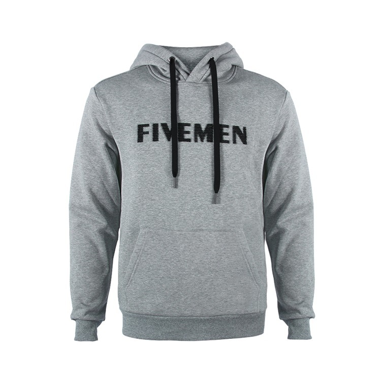 Men's fleece pullover cotton hoodie 37